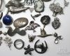 Picture of Assorted Native American Sterling Silver Pins & Brooches - 8.62ozt