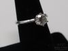 Picture of GIA Certified 14k White Gold 1.25ct I/SI1 RBC Diamond Engagement Ring 