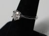 Picture of GIA Certified 14k White Gold 1.25ct I/SI1 RBC Diamond Engagement Ring 