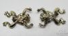 Picture of Vintage Crown Trifari Alfred Philippe Park Ave Zoo - Frog Brooch (2pcs)