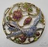 Picture of Swarvoski - Garden of Tranquility Brooch/Pin Set (3pcs)