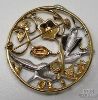 Picture of Swarvoski - Garden of Tranquility Brooch/Pin Set (3pcs)