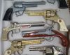 Picture of Vintage Replica Cap Guns (10) w/ Holsters (4) 