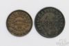 Picture of 1840 1857 Trade Tokens Britain Yorkshire Grocer, Canada  (2pcs) 