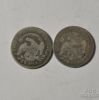 Picture of 1820 JR-13 R3 & 1823/2 Overdate JR-1 R1 Capped Bust Dimes 10c (2pcs)