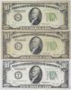 Picture of 1928 $10 Federal Reserve Notes/Gold Certificates x8 w/ Low Serial 