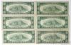 Picture of 1950, A,B,C,D,E $10 Federal Reserve Notes x78