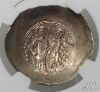 Picture of Byzantine Empire Isaac II, AD 1185-1195 El Aspron Trachy MS 5/5 4/5 NGC 