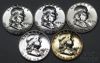 Picture of Assorted 1956-1964 Silver Proof Half Dollars 50c Franklin/Kennedy (24pcs)