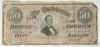 Picture of 1864 $50 Confederate States of America Notes x4 - Richmond, VA 27175