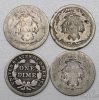 Picture of 1850-1891 Seated Liberty Dimes 10c (16pcs)