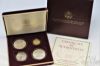 Picture of 1995 US Olympic Coins of the Atlanta Centennial Games 4-coin Gold UNC Set COA 