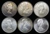 Picture of Assorted 1964-1967 Canadian Silver Dollars (2 Tubes/40pcs)