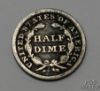 Picture of 1849 9 over Widely Placed 6 Seated Liberty Half Dime 1/2D 