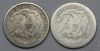 Picture of  Seated Liberty Half Dollars 50c 1854, 1874, 1876-S x2, 1877-S  (5pcs)