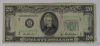 Picture of Series 1950-B $20 Federal Reserve Notes x3 - New York, Chicago, Cleveland