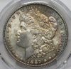 Picture of 1887/6 Top 100 VAM 2 7/6 MS63 PCGS Morgan Dollar $1