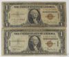 Picture of Series of 1935-A $1 WWII Emergency Issue Silver Certificates HAWAII x10