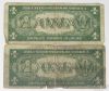 Picture of Series of 1935-A $1 WWII Emergency Issue Silver Certificates HAWAII x10