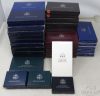 Picture of Empty Commemorative Silver Dollar Boxes & COAs (47pcs)