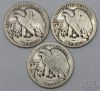 Picture of 1916-1917 Better Date Walking Liberty Half Dollars 50c (5pcs)