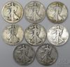 Picture of 1917-1938 Better Date Walking Liberty Half Dollars 50c (8pcs)