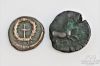 Picture of Ancient Greece Theodosius I 379-395AD, Maroneia 400-350BC Horse (2pcs)