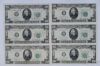 Picture of 1950 ABCD $20 Federal Reserve Notes x14 