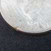 Picture of 1923 Peace Dollar $1 Mint Error Cracked Planchet/Lamination Error 