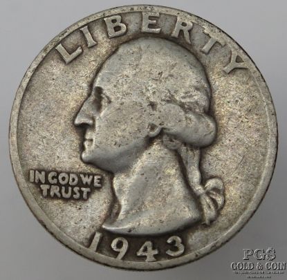 Picture of 1943-S Washington Quarter 25c Double Die Obverse 