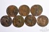 Picture of 1660 x2, 1661, 1663, 1664, 1665, 1666 Loan Casimir Poland Solidus Schillings (7pcs)