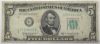 Picture of $5 Federal Reserve Notes x3 - 2x 1934-C & 1x 1950-D