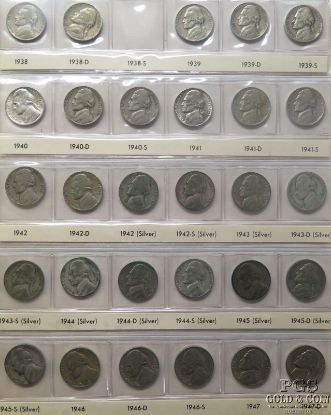 Picture of 1938-1973 Jefferson Nickel Album 