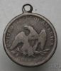 Picture of Fancy Barber Quarter 25c Love Token Pendant B/E or E/B 