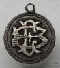 Picture of Fancy Barber Quarter 25c Love Token Pendant B/E or E/B 