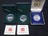 Picture of Canada Proof Silver Dollars x2 + Expo 1986 1/4oz Silver Medallion  (3pcs)