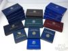 Picture of Assorted Empty US Mint Proof Boxes and COA's (19pcs)