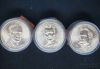 Picture of Danbury Mint Ballistic Presidential Dollar Rolls - 3x $12 Rolls & 2x $50 Rolls ($136FV/pcs)