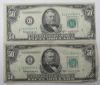 Picture of 1950-A,B,C,D $50 Federal Reserve Notes x12