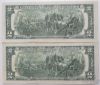 Picture of $2 Federal Reserve Notes x37 - 7 sets of Consecutive Serial