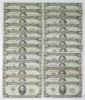 Picture of 1950 ABCDE $20 Federal Reserve Notes x24 