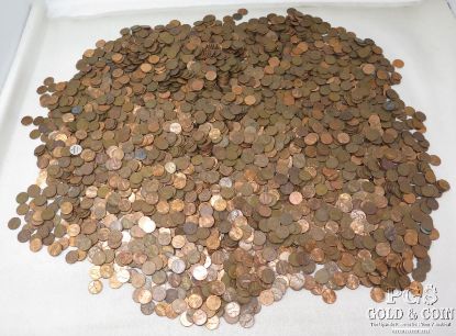 Picture of Assorted Copper-Only Lincoln Memorial Cents 1c ($50FV/32.5lbs) 