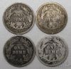 Picture of Assorted 1892-1903 Barber Dimes 10c (16pcs) Better Dates