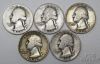 Picture of Assorted 1936-1949 Washington Quarters 25c  (25pcs) Better Dates