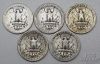 Picture of Assorted 1936-1949 Washington Quarters 25c  (25pcs) Better Dates