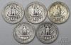 Picture of Assorted 1936-1949 Washington Quarters 25c  (25pcs) Better Dates