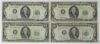 Picture of 1950- A B $100 Federal Reserve Notes inc: 3 Star* Notes + 1 Star* Mule 