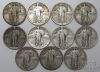 Picture of Assorted 1917-1929 Standing Liberty Quarters 25c (11pcs) Better Dates