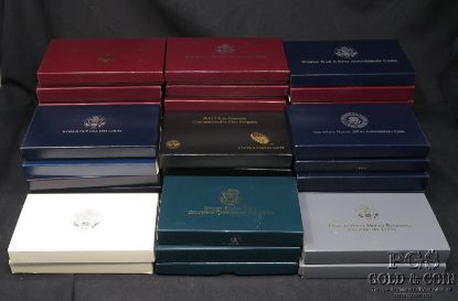 Picture of Empty U.S. Mint Commemorative Boxes (31pcs) 