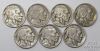 Picture of Assorted 1913-1938 Buffalo Nickels 5c (53pcs) Better Dates 